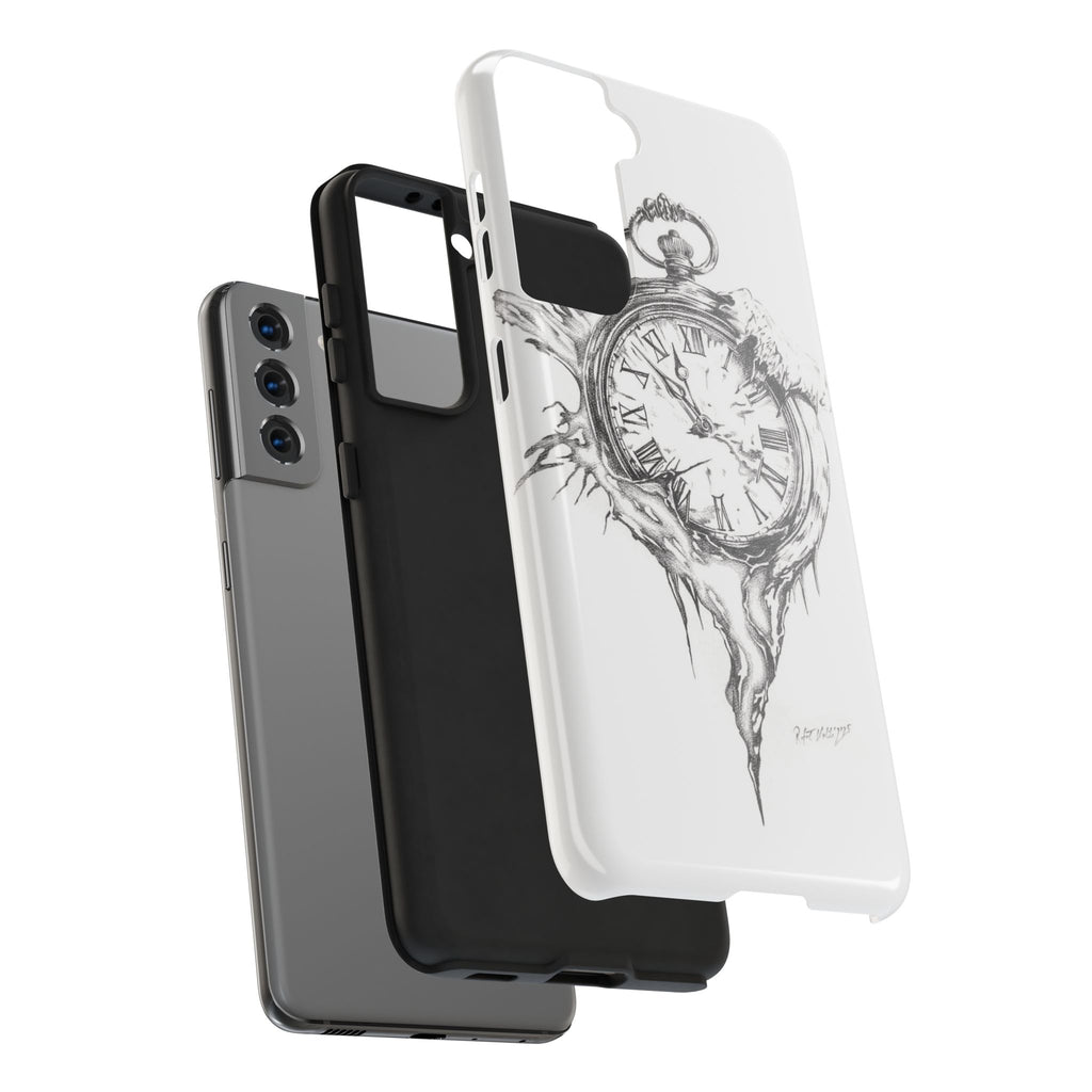 Melting Pocket Watch Phone Case | Vintage Clock Illustration