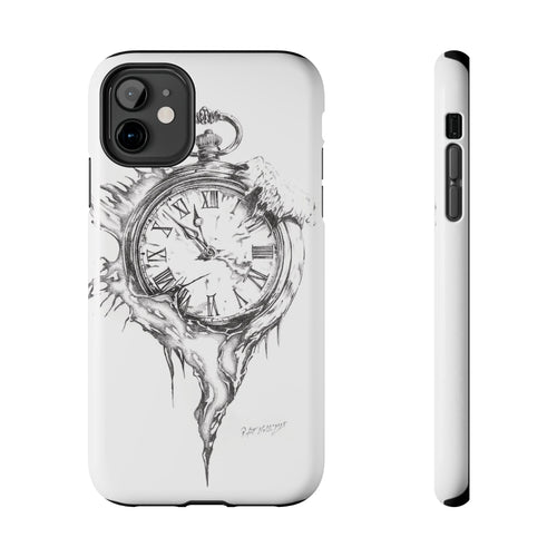Melting Pocket Watch Phone Case | Vintage Clock Illustration